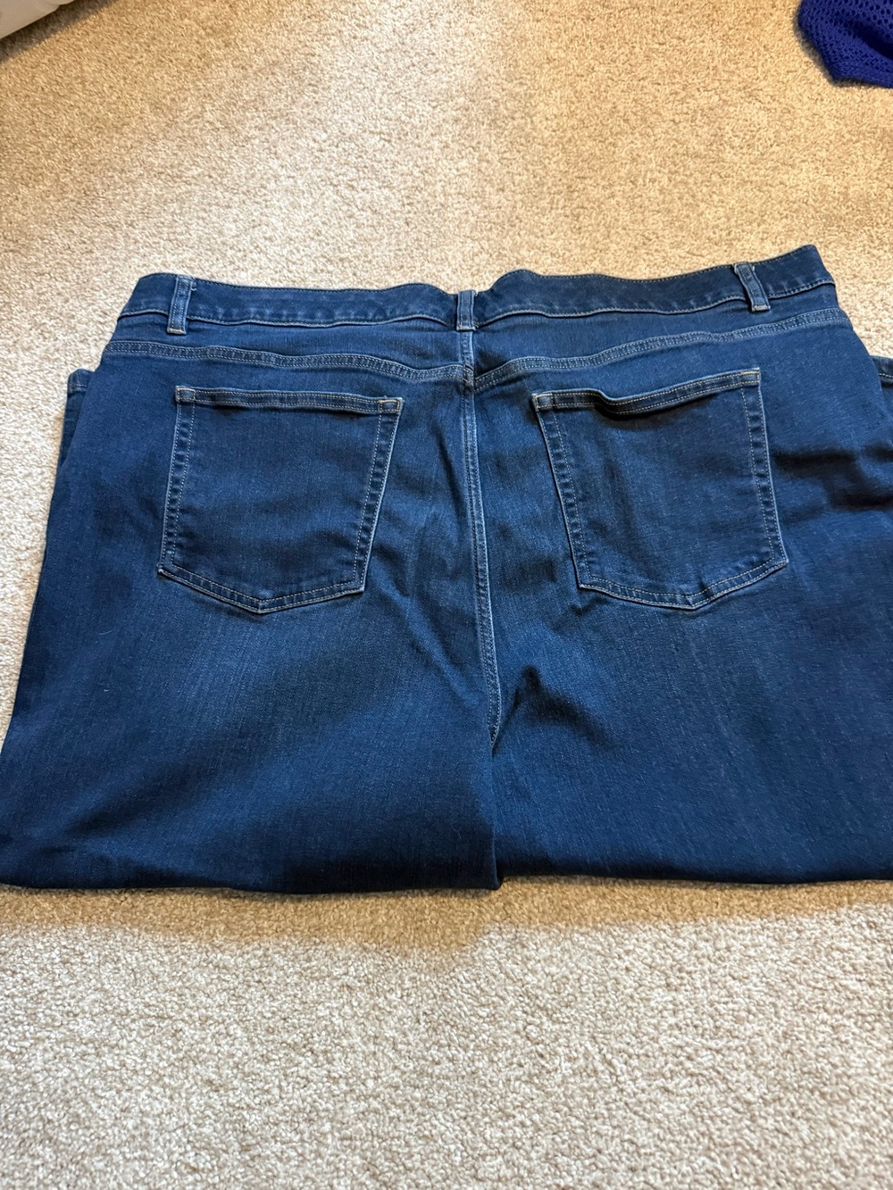 Chaps Women’s Dark Blue Straight Jeans - Picture 7 of 7